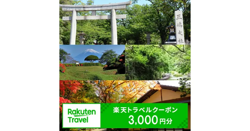 【ふるさと納税】 静岡県三島市の対象施設で使える楽天トラベルクーポン 寄附額10,000円【対象施設で使える　楽天トラベル　クーポン 寄附額　10,000円　楽天トラベルのサイトで利用できる電子クーポン 静岡県 三島市 】