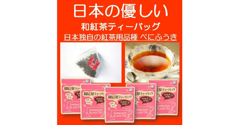 【ふるさと納税】紅茶 ティーバッグ 日本の優しい紅茶（掛川産 紅ふうき）ティーバッグ2g13個入り×5袋 美笠園〔 セカンドフラッシュ 夏摘み べにふうき 静岡 掛川茶 〕