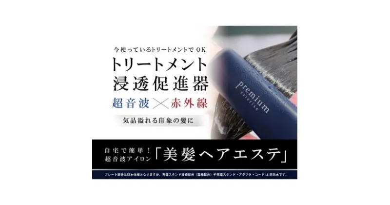 【ふるさと納税】 ヘア アイロン コードレス ケアライズ プレミアム ウルトラソニック 超音波 防水 仕様 トリートメント ケア 用品 美容 美容家電 家電 ヘアエステ プロ向け 充電式 ヘアケア ヘアトリートメント プレゼント ギフト 静岡県 藤枝市