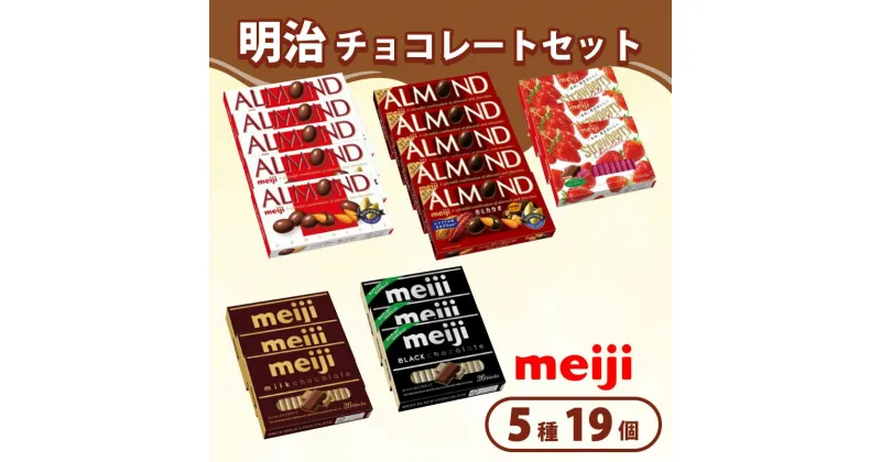 【ふるさと納税】 《 明治 なるほどファクトリー 東海 》 チョコレート セット Dセット 5種類 19個入 静岡県 藤枝市 人気お菓子 ふるさと納税お菓子 ふるさとお菓子 furusatoお菓子 おすすめお菓子 送料無料お菓子