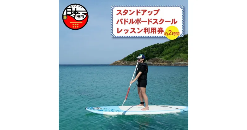 【ふるさと納税】 SUP スクール レッスン 1レッスン利用券 体験 アウトドア スポーツ 海 アクティビティ サーフィン スタンドアップパドルボード マリンスポーツ レジャー 白浜海岸 伊豆 下田 白浜マリーナ