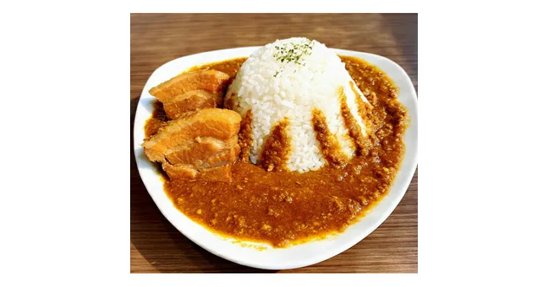 【ふるさと納税】富士山角煮キーマカレー3食セット　加工品・惣菜・冷凍・キーマカレー・カレー