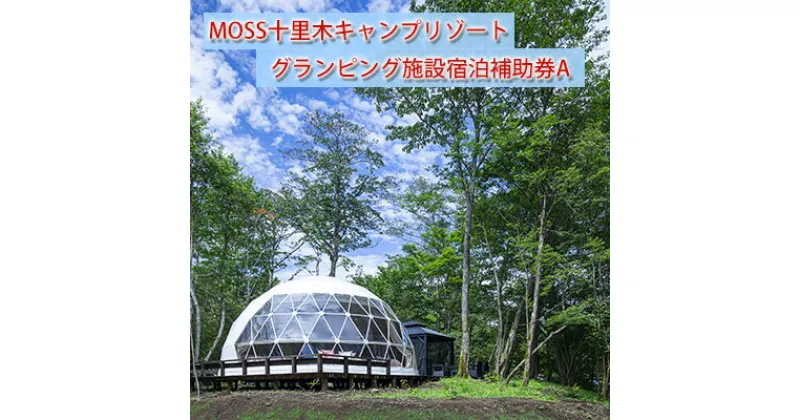 【ふるさと納税】温泉付きグランピングMOSS十里木リゾート 宿泊補助券A　 チケット 富士山 一泊二日 2食付き キャンプ リゾート 溶岩 苔郡 鑑賞 森林サイト リラクゼーション 貸切風呂