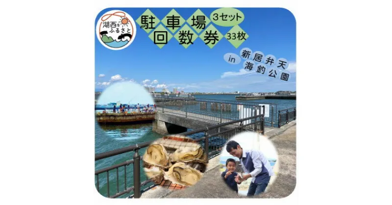 【ふるさと納税】新居弁天海釣公園★駐車場回数券 3セット(33枚綴)【1450320】