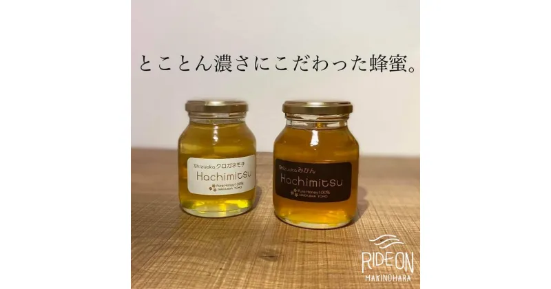 【ふるさと納税】081-3 牧之原HONEY はちみつ（みかん蜜）240g×1 ハチミツ（クロガネモチ）240g×1 セット / 蜂蜜 ハチミツ 国産