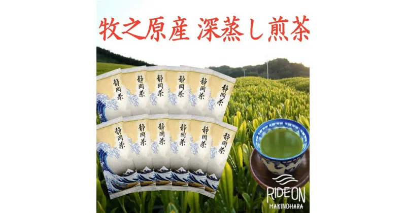 【ふるさと納税】牧之原産深蒸し煎茶「白富士」12本セット