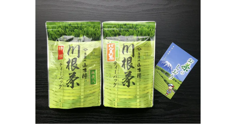 【ふるさと納税】川根茶ティーバッグ　飲み比べ2種セット