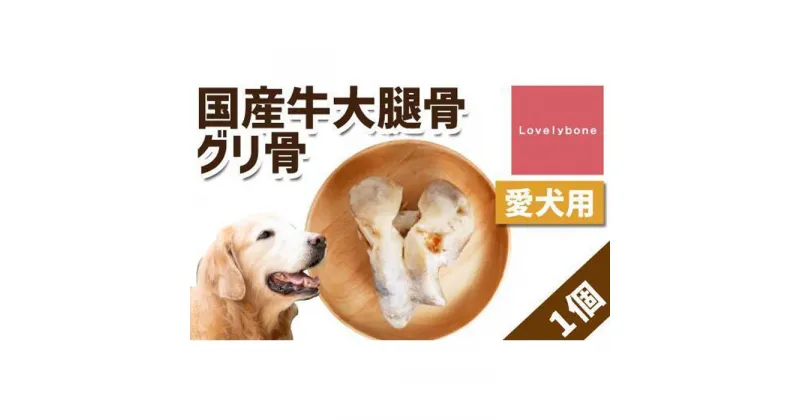 【ふるさと納税】【大型犬向け】国産牛大腿骨グリ骨