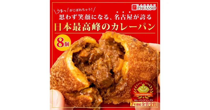 【ふるさと納税】牛肉ゴロゴロカレーパン【8個入り】