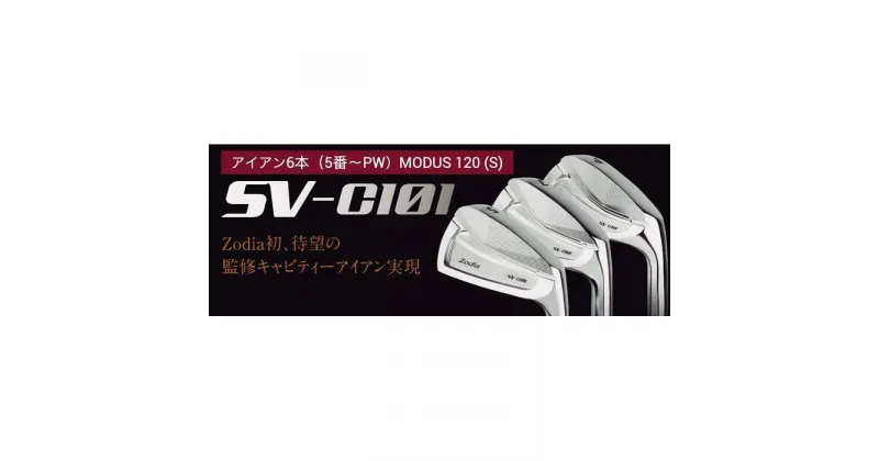 【ふるさと納税】ゾディア（Zodia）ゴルフクラブ　SV-C101 アイアン6本（5番〜PW）シャフト MODUS120 フレックスS