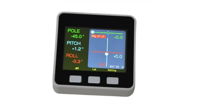 【ふるさと納税】赤道儀用デジタルコンパス POLE FINDER NS-10 mkII