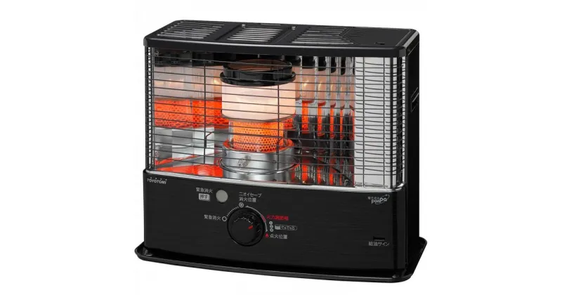 【ふるさと納税】トヨトミ「反射形石油ストーブ HRC-W3624(ブラック)」